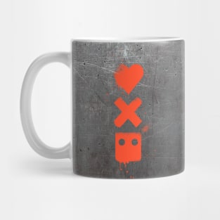 Love Death Robots Inspired Metallic Vertical Mug